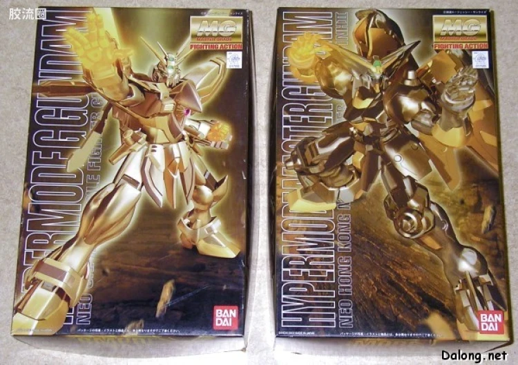 MG 彩色电镀版 GF13-001NHⅡ 尊者高达 超级模式 - 图片